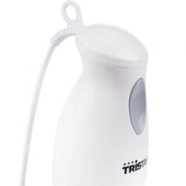 Tristar MX-4150 Batidora de mano 170W con cuchillas de acero inoxidable, 1 velocidad, gancho para colgar. Ideal para batidos, sopas y salsas, blanca.