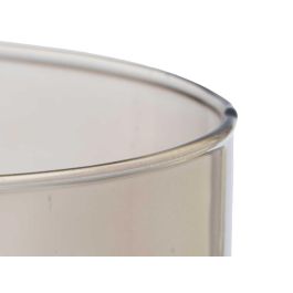 Jarrón de Cristal Cilíndrico Gris 15 cm x 60 cm - Giftdecor Jarrón de Cristal Cilíndrico Gris 15 cm x 60 cm - Giftdecor