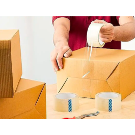 Greening Cinta Adhesiva de Polipropileno Transparente 60 mt x 48 mm para Embalaje de Alta Adherencia