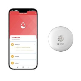 Konyks Detector de fugas de agua e inundaciones Osafe Conectado WiFi 2,4 GHz KON3770024338645