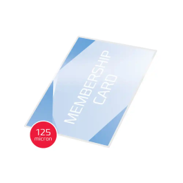 Gbc Bolsa de plastificar Jumbo 75x105 mm 2x125 mc Caja de 100 unidades