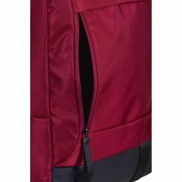 Port Designs POR3567041404244 Mochila para PC Portátil 15.6/16 pulgadas, Modelo TORINO II, Color Rojo, Moderna y Cómoda