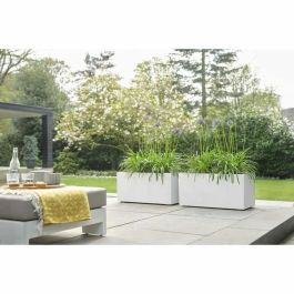 Elho ELH8711904499600 Jardinera Vivo Next Long 60 Blanco L 59 x B 30 x H 29 cm interior/exterior 100% reciclado Elho ELH8711904499600 Jardinera Vivo Next Long 60 Blanco L 59 x B 30 x H 29 cm interior/exterior 100% reciclado