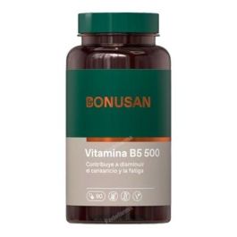 BONUSAN Vitamina B-5 Ácido Pantoténico 500 mg 90 Cápsulas: Energía, reduce fatiga y mejora rendimiento mental Precio: 25.4999998. SKU: B1F4ADVM7J