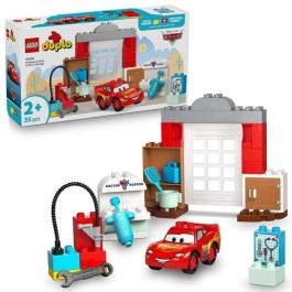 Lego Duplo Disney: Visita de McQueen al Taller de Doc - Juego de Construcción para Niños 2+ Años