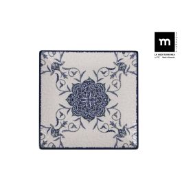 La Mediterranea Plato de Postre Rosetta de 18 x 18 cm - Cerámica Brillo (12 Unidades) Precio: 25.4999998. SKU: S2211888