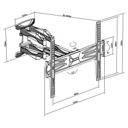 Soporte TV TM Electron 30 Kg 32"-60" Soporte TV TM Electron 30 Kg 32"-60"
