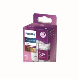 Philips Bombilla LED GU10 Regulable Vidrio Equivalente 50W Juego de 2 Precio: 18.49999976. SKU: B16L7SR7Y3