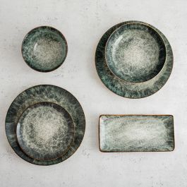 Bol para Aperitivos Bidasoa Stela Blanco Cerámica (6 Unidades)