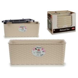 Jardinera Natural Reser Agua 40Cm Beige Stefanplast (12 Unidades) Precio: 58.49999947. SKU: B14SBBPJZR