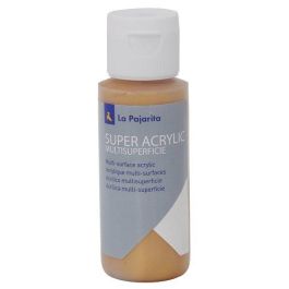 La Pajarita Super Acrylic A-47 Pintura Acrílica 60 mL Oro Real - Acabado Mate, Alta Elasticidad Precio: 3.50000002. SKU: B1DBBCESAB