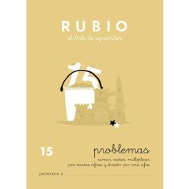 Rubio Cuaderno de Problemas n° 15 para Desarrollo Intelectual del Alumno Certificado FSC Precio: 11.49999968. SKU: B16BQWRX8A