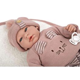 Muñecas Arias Muñeca Elegance Andie con Mantita 40 cm Cuerpo Blando