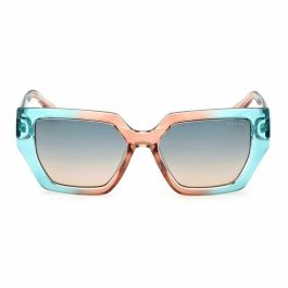 Guess Gafas GU7896 89P 140 mm Gafas de Sol para Mujer Color Turquesa