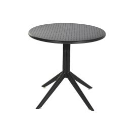 Mesa Terraza Y Jardin DKD Home Decor Negro 80 x 75 x 80 cm Mesa Terraza Y Jardin DKD Home Decor Negro 80 x 75 x 80 cm
