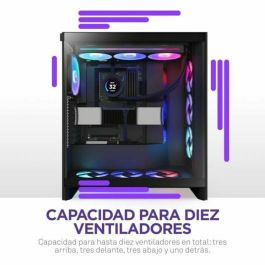 NZXT CM-H72FB-R1 H7 Flow RGB Caja de Torre Media con Ventiladores RGB Incluidos - Negra