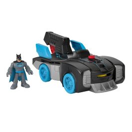 Imaginext Gwt24 Batmóvil DC Super Friends Bat-Tech Transformable con Figura Batman Lanza Proyectiles para Niños +3 Años Imaginext Gwt24 Batmóvil DC Super Friends Bat-Tech Transformable con Figura Batman Lanza Proyectiles para Niños +3 Años