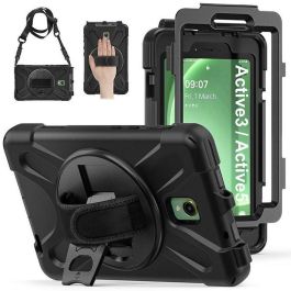eSTUFF Galaxy Tab Active3/Active5 CHICAGO Full Body Defender Case with built-in screen protector - Black eSTUFF Galaxy Tab Active3/Active5 CHICAGO Full Body Defender Case with built-in screen protector - Black