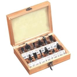 Fartools Juego de 12 Fresas con Vástago de 8 mm y Embalaje en Caja de Madera Precio: 51.79000013. SKU: B1JAQNKNYH