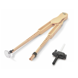 Faibo Compas para encerado de plástico imitación madera con adaptador, 42 cm