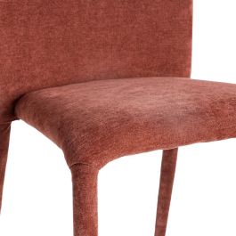 Silla Apilable Burdeos Tejido Salón 50 X 61 X 82 cm