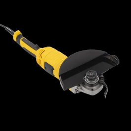 Powerplus POWX0606 Amoladora angular profesional de 2400 W con disco de lijado de 230 mm y empuñadura auxiliar regulable