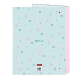 Safta Carpeta Folio 4 Anillas "Garden" 26,5x33x4cm Acolchado