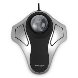 Kensington Trackball Orbit Cable USB Ratón Ambidiestro Gris-Negro Óptico Compacto 138 caracteres