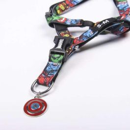 Marvel Petral para Perro, Talla M-L, Color Negro