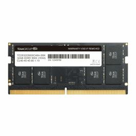 TEAMGROUP Memoria RAM DDR5 32GB 5600MHz CL46 SO-DIMM PC5-44800 TED532G5600C46A-S01 TEAMGROUP Memoria RAM DDR5 32GB 5600MHz CL46 SO-DIMM PC5-44800 TED532G5600C46A-S01