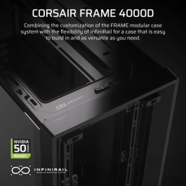 Corsair COR0840440485551 Caja PC Semitorre Serie 4000D Negra
