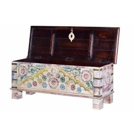 Giner Y Colomer Baúl de Madera de Mango Multicolor 45x116x40 cm