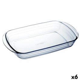 Fuente para Horno Ô Cuisine Ocuisine Vidrio Transparente Vidrio Rectangular 35 x 22 x 6 cm (6 Unidades) Precio: 51.79000013. SKU: S2706899