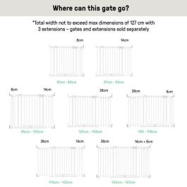 Ingenuity Extensión de Barrera de Seguridad ING0074451175716 - 8 cm