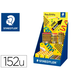 Staedtler Expositor Sobremesa Noris 120 Feliz Aniversario, 152 Unidades Surtidas, 383x382x250 mm Precio: 132.68999997. SKU: B1H8KG98WV