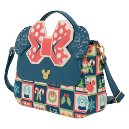 Loungefly Bolso bandolera Mickey Holiday Disney