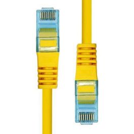 ProXtend CAT6A U/UTP LSZH Cable Ethernet Amarillo 5m, Cobre Puro AWG 24, Conector 50µ" Oro y Soporte PoE+