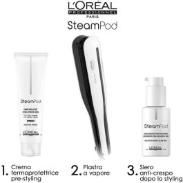 Plancha de Vapor Profesional - Bellissima - Steam Elixir - Placa Cerámica + Aceite de Argán + Funda Protectora - 4 Temperaturas Plancha de Vapor Profesional - Bellissima - Steam Elixir - Placa Cerámica + Aceite de Argán + Funda Protectora - 4 Temperaturas