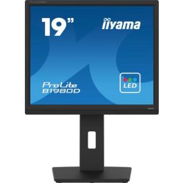 iiyama ProLite B1980D-B5 pantalla para PC 48,3 cm (19") 1280 x 1024 Pixeles SXGA LCD Negro