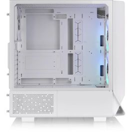 Thermaltake Ceres 330 TG Caja PC Midi Tower Blanca con 2 Ventiladores Frontales de 140mm