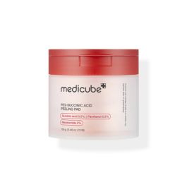 Red Succinic Acid Peeling Pad, Exfoliación, Loción tónica, Cara, 70 pzs, 155 g Precio: 47.49999958. SKU: B1JG3FM3NJ
