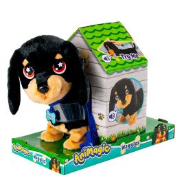 Bizak 64559091 Waggles, Mi Perrito Salchicha interactivo que camina, ladra, mueve la cola. Peluche suave, incluye correa Precio: 35.69000028. SKU: B165WBARC6