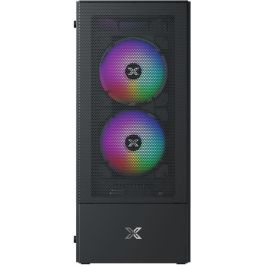 Xigmatek XIG4711409541655 Caja PC Hero II Air 3F, Media Torre ATX/Micro ATX, 3 ventiladores FRGB, Malla, USB 3.0/2.0