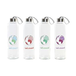 DKD Home Decor Botella Rojo Azul 7 x 24 x 7 cm (12 Unidades) Cristal 600 ml Apto Microondas y Lavavajillas Precio: 20.50000029. SKU: B1AJCTRLHH