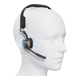 Shokz C610-AN-BK Auriculares Bluetooth Inalámbricos de Conducción Ósea con Puerto USB C para Oficina/Centro de Llamadas