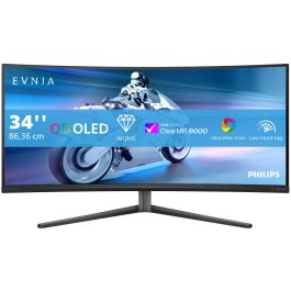 Philips 34M2C6500 Monitor Curvo WQHD OLED de 34 Pulgadas, 0.03 ms, 175 Hz, QD-OLED, Gris Precio: 802.98999979. SKU: B1386VGKYM