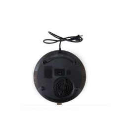 Domo DOM1737417288043 Placa de inducción DO30112IP 2000W, 1 quemador, diseño redondo blanco