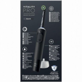 Oral-B CEP DENTAL VPR BK V3 Cepillo Dental Eléctrico Recargable Vitality Pro con 3 Modos (Limpieza, Sensible) y Temporizador - Negro Oral-B CEP DENTAL VPR BK V3 Cepillo Dental Eléctrico Recargable Vitality Pro con 3 Modos (Limpieza, Sensible) y Temporizador - Negro