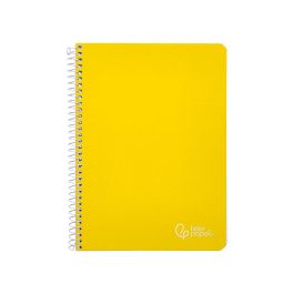 Cuaderno Espiral Liderpapel A4 Witty Tapa Dura 80H 90 gr Cuadro 4 mm Con Margen Color Amarillo Cuaderno Espiral Liderpapel A4 Witty Tapa Dura 80H 90 gr Cuadro 4 mm Con Margen Color Amarillo