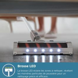 Philips XC2011/01 Aspiradora Vertical Sin Cable PowerCyclone 7 Hasta 40 Minutos Duración Batería